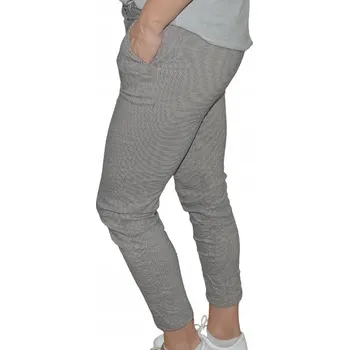 Dámské kalhoty Dámské italské elastické kostkované kalhoty vel XL