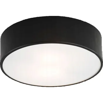 Kulatý Stropní Svítidlo Argon 45 x 7 cm černá