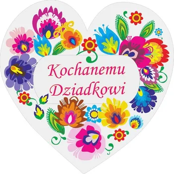 Obraz Magnet Milovanému dědečkovi folk Łowicz