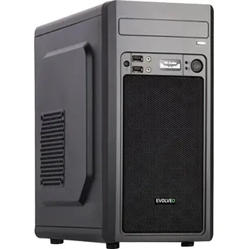 PC skříň Počítačová Skříň Evolveo M2 Micro Tower, černá