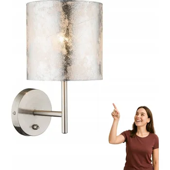 Nástěnné svítidlo Nástěnné svítidlo Globo šedé E14 40 W