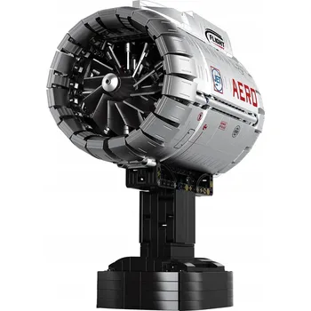 ostatní stavebnice Reobrix 33019 Fungující proudový Stavebnice letadla 1813 dílů