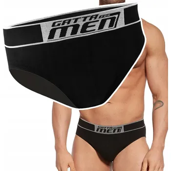 Slipy Pánské bavlněné slipy GATTA COTTON Přiléhavé SLIPY SPORT - M