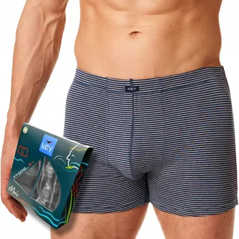 KEY pánské šortky MXH395 BE boxerky XXL