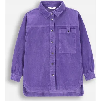 Dětská móda Coccodrillo Dívčí přechodová bunda fialová ZC4152002AGJ
