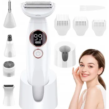Holicí strojek Holicí Strojek DÁMSKÝ DEPILÁTOR BEZDRÁTOVÝ pro ženy na nohy a tělo bikiny 5v1