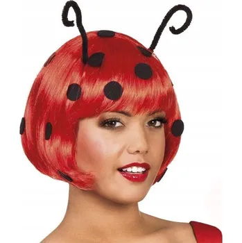 Karnevalová paruka Widmann paruka krátké vlasy černá s ofinou