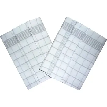 Svitap JHJ Ručník Negativ Egyptská bavlna 50x70 cm bílá / šedá 3 ks