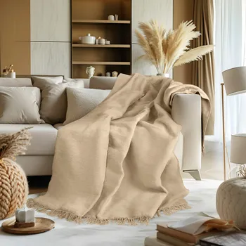 deka DEKA TAB 200X220 CM SVĚTLEBÉŽOVÁ