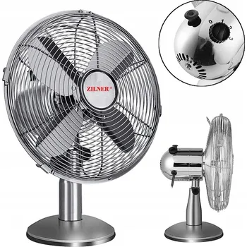 Domácí ventilátor Podlahový ventilátor Azaris VENTILÁTOR 40W PODLAHOVÝ KOVOVÝ stříbrný/šedý