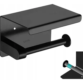 DRŽÁK TOALETNÍHO PAPÍRU S POLIČKOU DO KOUPELNY