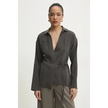 Dámská halenka Halenka Answear.LAB 00128.TWK šedá 90X, vel. M