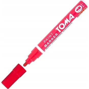 Olejový fix, červený, 2,5 mm Toma TO-440