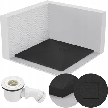 Sprchová vanička Sprchová vanička SEVANTE Stone čtvercová 90 x 90 cm