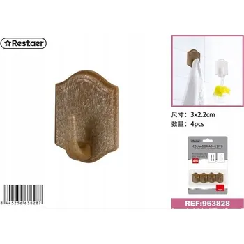 Věšák Samolepicí háčky Rest.aer 4 ks, vysoká kvalita