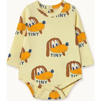 Kojenecký body Bavlněné kojenecké body Tinycottons DOGS BODY AW25.199 béžová 01X, vel. 74