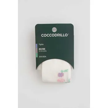 Punčocháče Dětské Ecru 200 DEN Krycí Dívčí 092/098 Coccodrillo ZC5