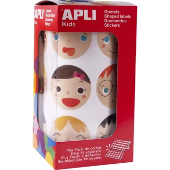 samolepka Sada samolepek v roli Apli Kids - Emoce