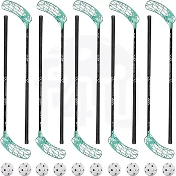 Florbalová hůl Set Oxdog Ignite 31 SMU (10 hokejek) 87 cm (= 97 cm) 5x levá / 5x pravá