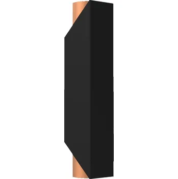 Nástěnné svítidlo Nástěnné svítidlo Luminex černé GU10 8 W