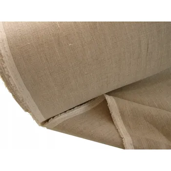 Lněná látka 220 g/m2, šířka 150 cm, béžová