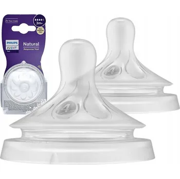 dudlíky Philips Avent Natural Response SCY964/02 Responzivní Dudlík 3m+ 2 ks