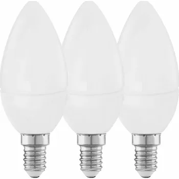 Žárovka LM-E14 LED ŽÁROVKY 4W 320lm 3000K 3 KS