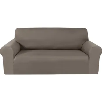 Nábytek Textilomanie Avero napínací potah na 2místnou sedačku šedohnědý