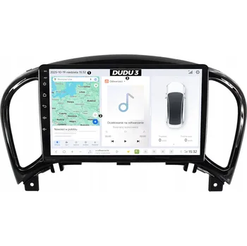 Autorádio DUDUAUTO AUTORÁDIO S NAVIGACÍ NISSAN JUKE 2010+ ANDROID DUDU3 QLED 4/64GB