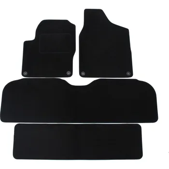 autokoberec J&J Automotive | Autokoberce velurové pro Seat Alhambra 1994-2006, 4ks