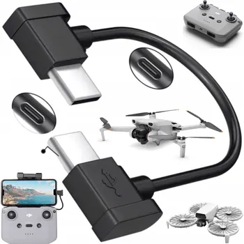 Dron OTG Kabel pro Dron DJI Mavic Air 2 Mini 2 3 (USB-C) - 15 cm