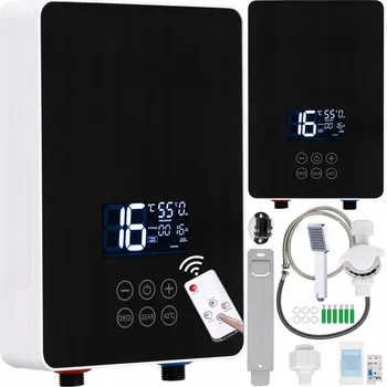 Průtokový ohřívač Ohřívač vody Heckermann 6000 W