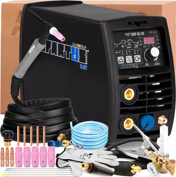 Svářečka INVERTOROVÁ SVAŘEČKA SPARTUS EASYTIG 208P AC/DC 230V 200A LIFT HF PULS MMA