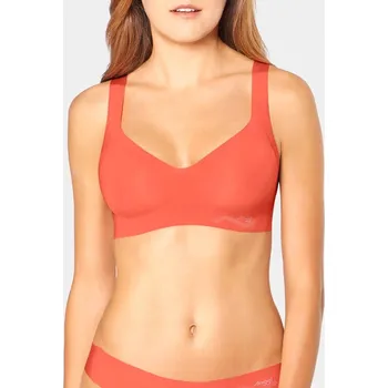 Podprsenka Sloggi podprsenka braletka oranžová Zero Feel Bralette velikost L