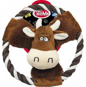 Hračka pro psa Plyšová Hračka pro psy Pet Nova PLU-ROPECOW