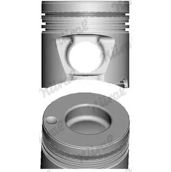 Píst motoru Nural 87-179300-85 Píst