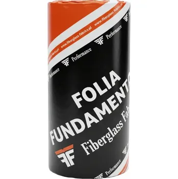 Stavební fólie Fólie základová izolační, atestovaná HDPE, 0,3 mm, 0,3 m x 50 m