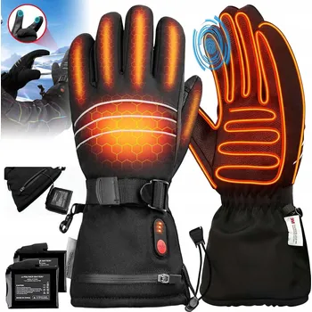 Rukavice Vyhřívané rukavice Powate Lyžařské zimní rukavice L