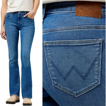 Dámské džíny Wrangler BOOTCUT dámské džíny bootcut střih, velikost 27/30