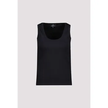 Dámské tričko Top Monari 8871 černý basic na ramínka Velikost: 42