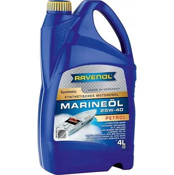 Motorový olej Lodní motorový olej syntetický RAVENOL MARINEOIL PETROL SAE 25W40 syntetický 4L