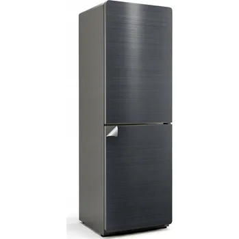 Fototapeta Omyvatelná Samolepicí nálepka na ledničku do kuchyně s hladkou texturou kovu