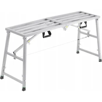 Lešení Lešení 70-115CM Nastavitelná Výška Nosnost 360KG Pracovní Plošina