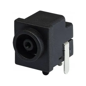 DC napájecí zásuvka 1.1 mm – montážní, plastová