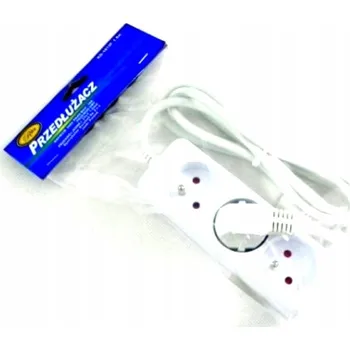 Napájecí kabel Prodlužovací Kabel lištový Skil 1,5 m 3 ks zásuvek, bílý