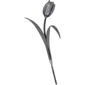Zábradlí tulipán TL188 - kovaný polotovar 410 x 165 mm