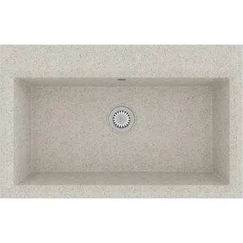 Granitový dřez Dřez Kuchyňský Granitový Béžový 790x500x193 mm