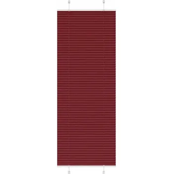 Roleta Roleta plisé Bordó Červená 80x200 cm Šířka látky