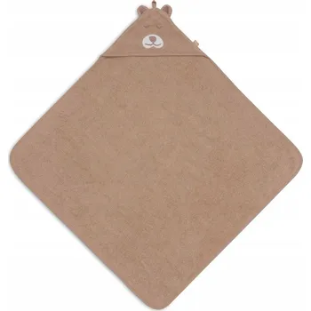 Osuška s kapucí 75x75 cm Jungle brown Jollein