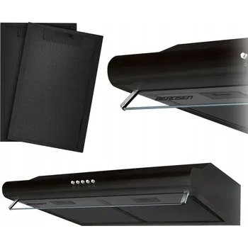 Digestoř Kuchyňská digestoř pod skříňku s uhlíkovým filtrem 60 cm Berdsen BE-10A